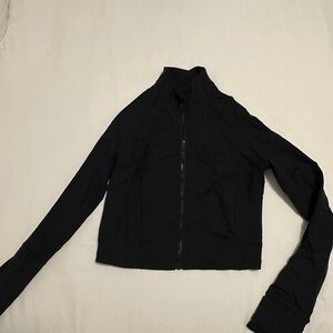Amazon Women’s Black Cropped Athletic Jacket S
